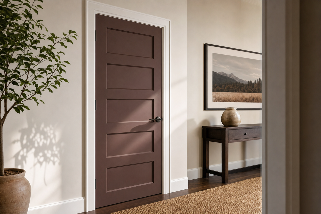 Incense by Benjamin Moore on interior-doors
