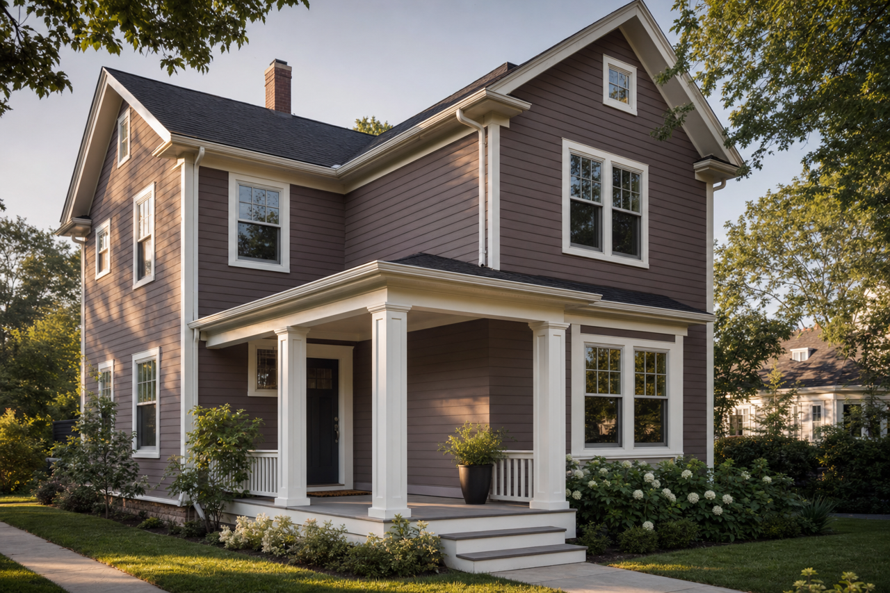 Amazon by Benjamin Moore on exterior