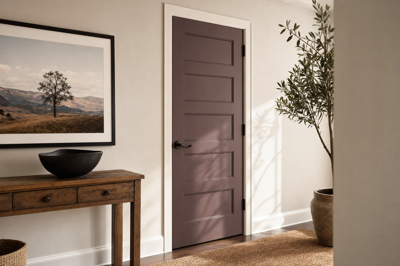 Amazon by Benjamin Moore on interior-doors