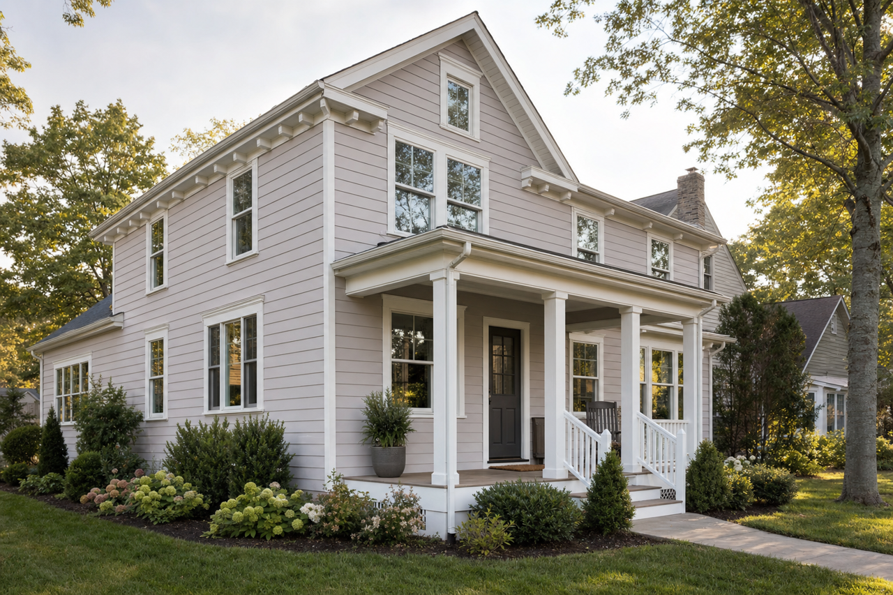 Iced by Benjamin Moore on exterior