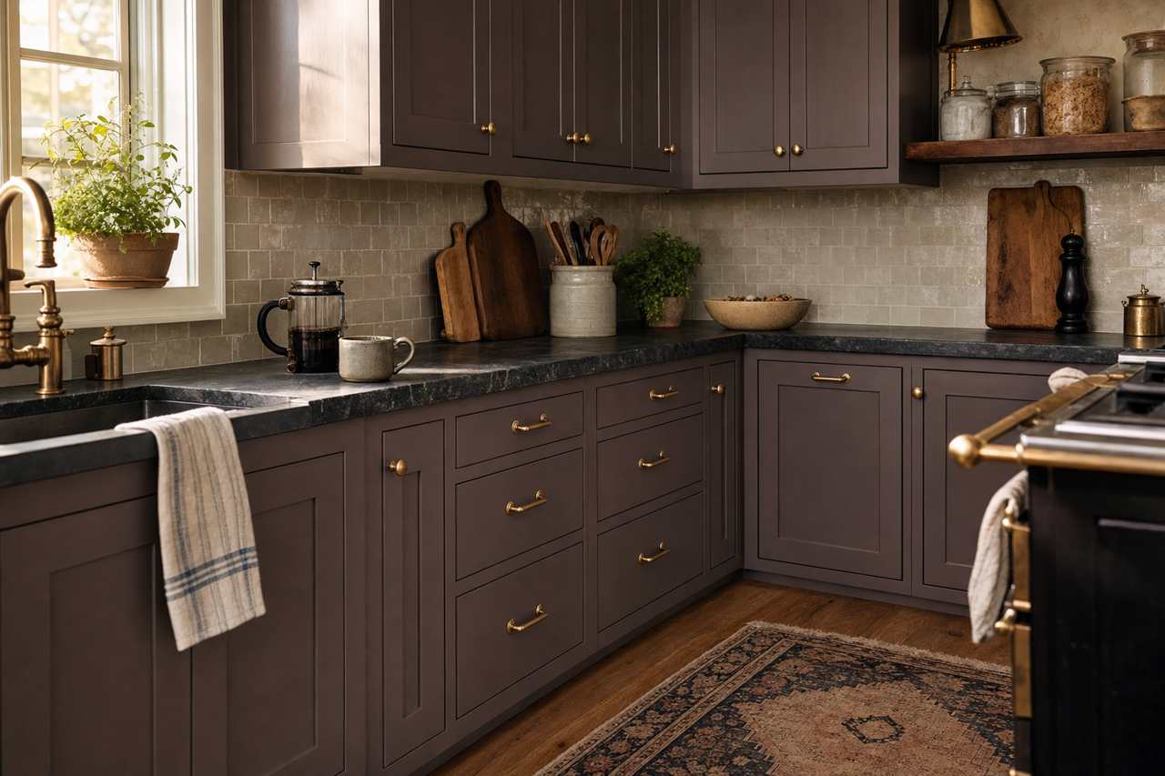 Vintage by Benjamin Moore on cabinets