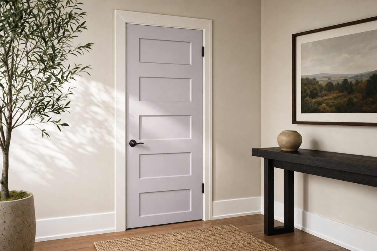 AF-rican by Benjamin Moore on interior-doors