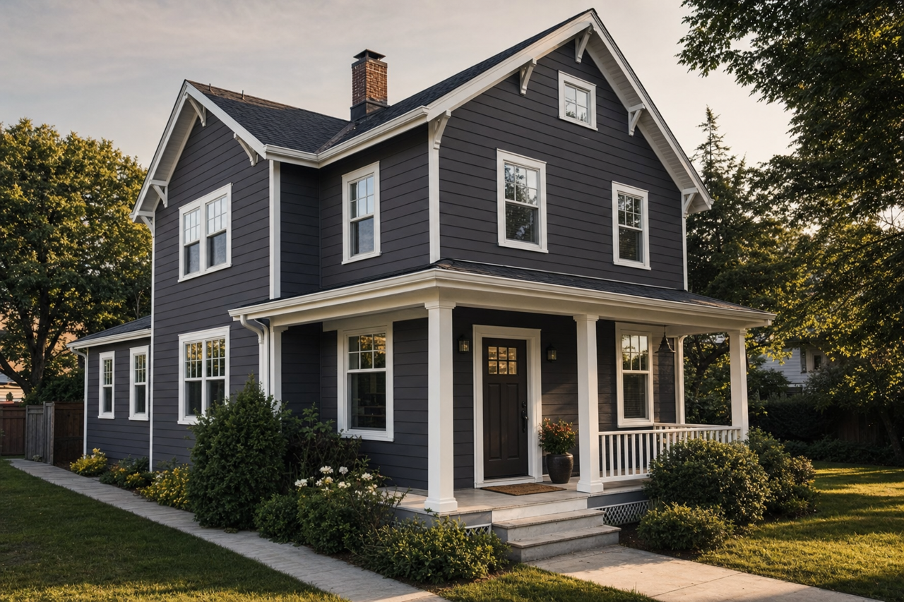 Galaxy by Benjamin Moore on exterior