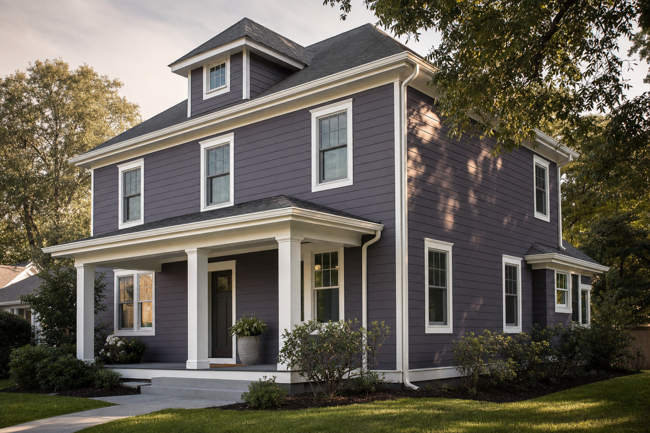 Shadow by Benjamin Moore on exterior