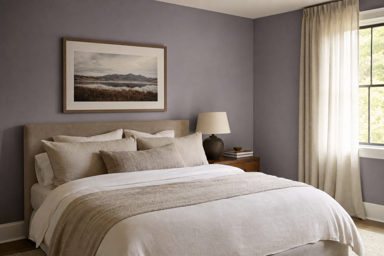 Tropical by Benjamin Moore on interiors
