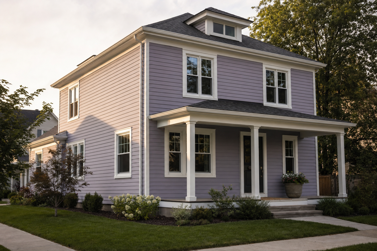 Spring by Benjamin Moore on exterior
