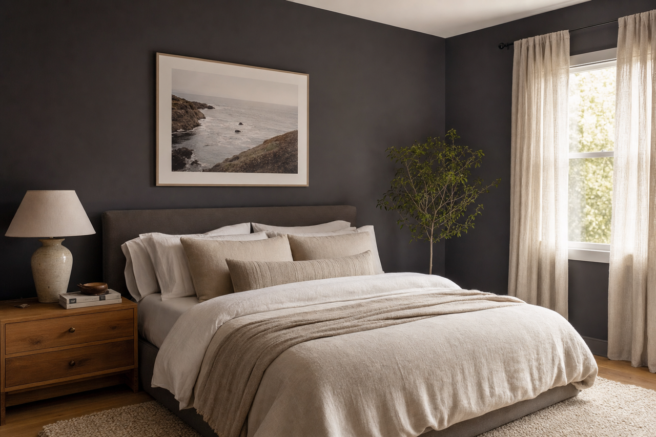Toucan by Benjamin Moore on interiors