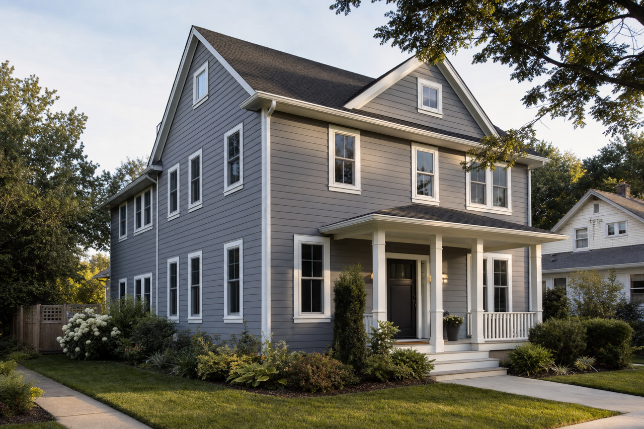 Sea by Benjamin Moore on exterior