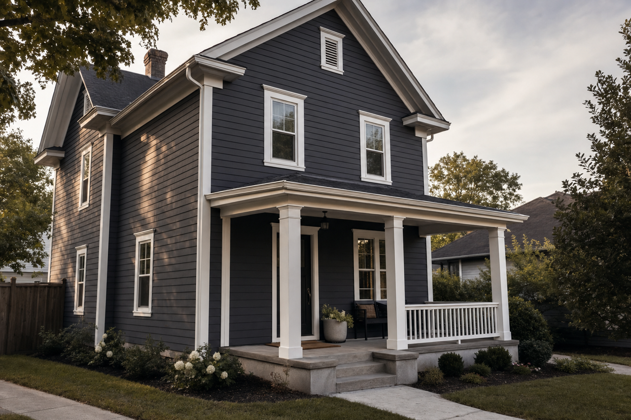 Witching by Benjamin Moore on exterior