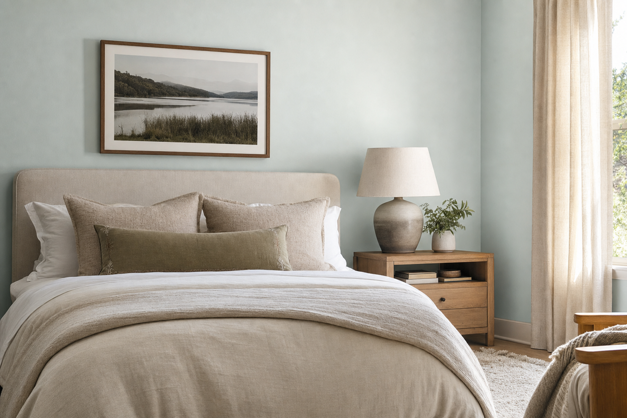 Iceberg by Benjamin Moore on interiors