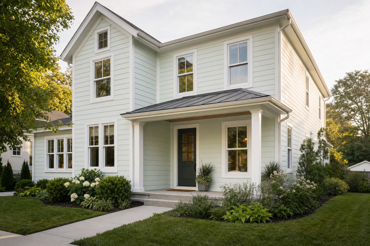 Sea by Benjamin Moore on exterior