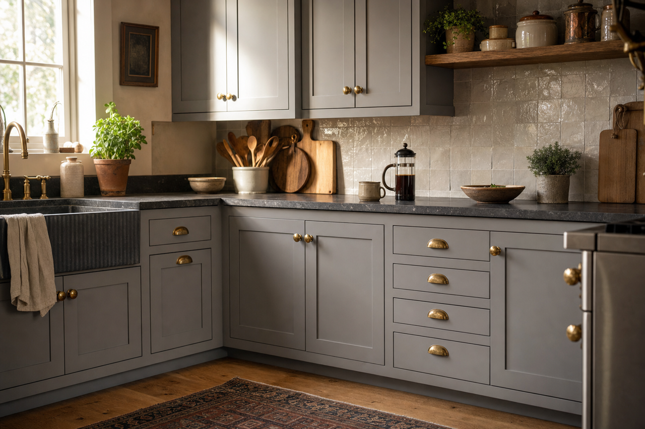 Deep by Benjamin Moore on cabinets