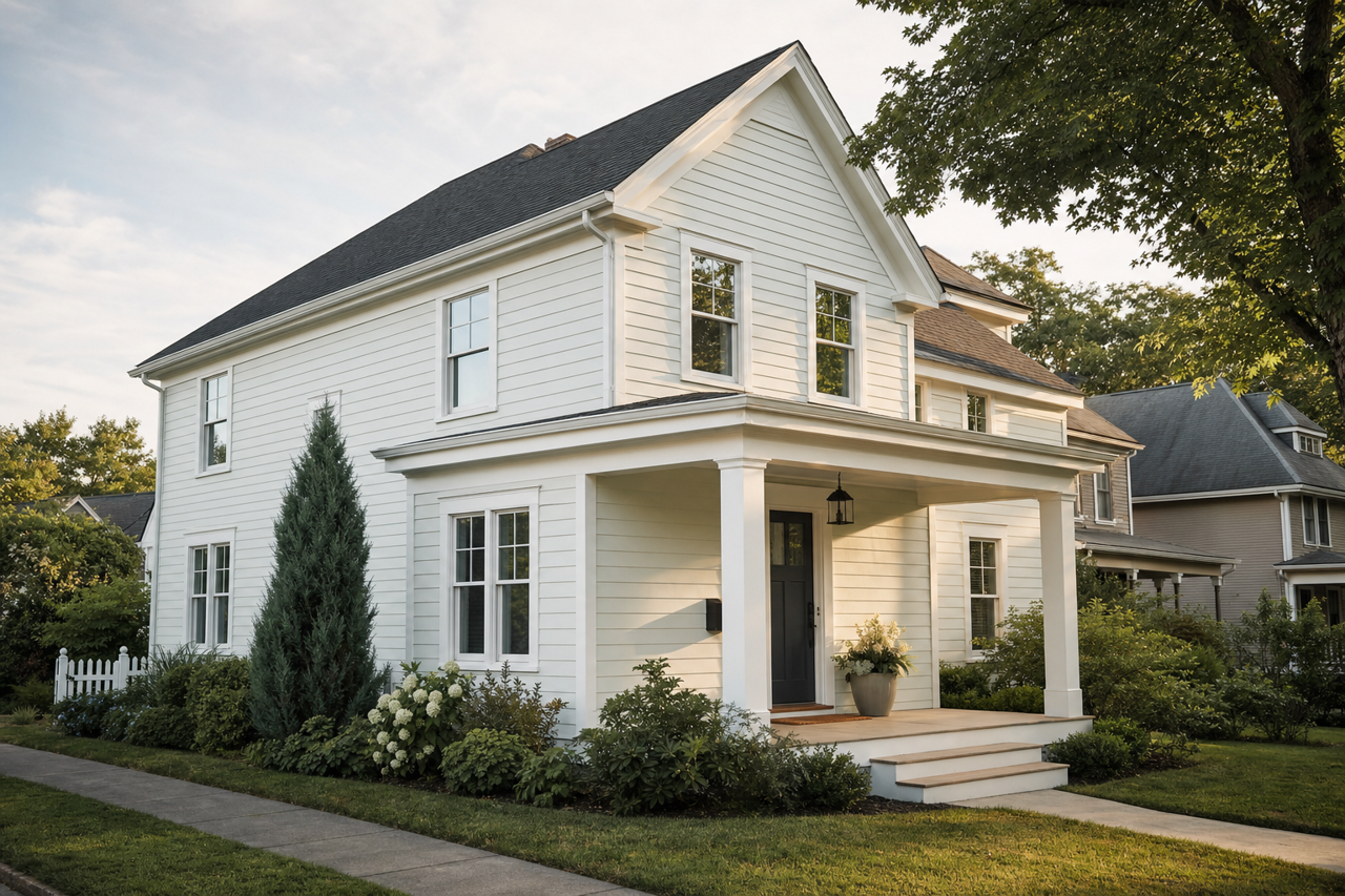 Distant by Benjamin Moore on exterior