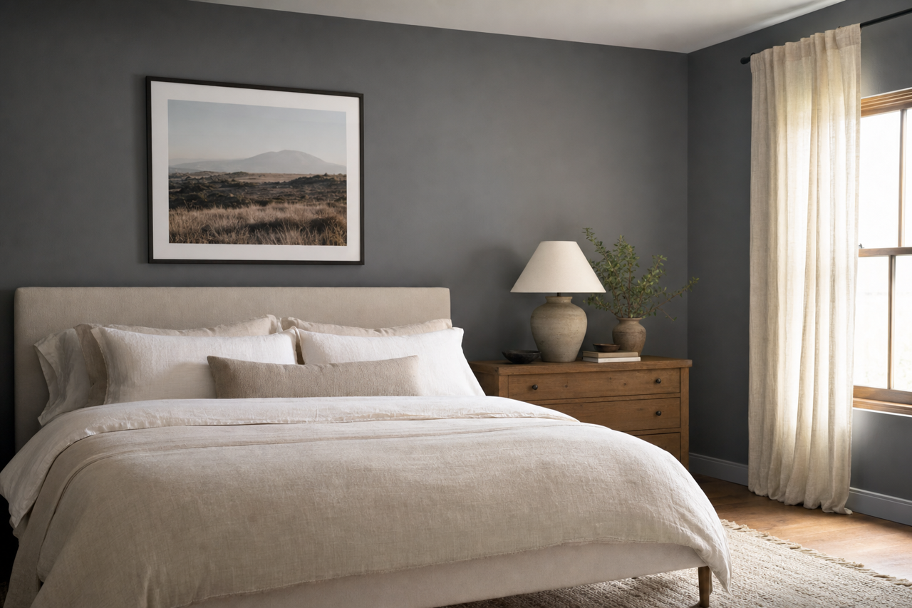 Deep by Benjamin Moore on interiors