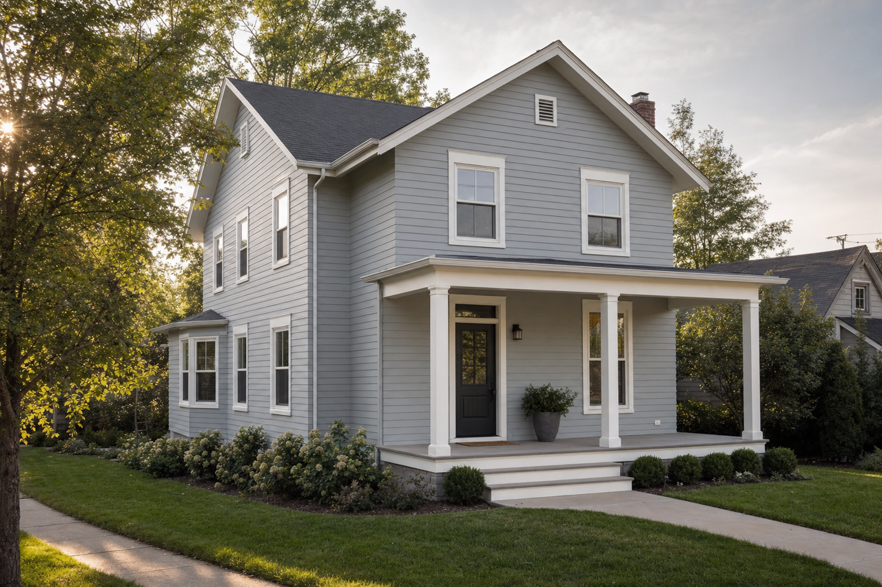 Shadow by Benjamin Moore on exterior