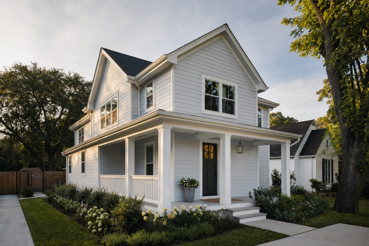 Sweet by Benjamin Moore on exterior