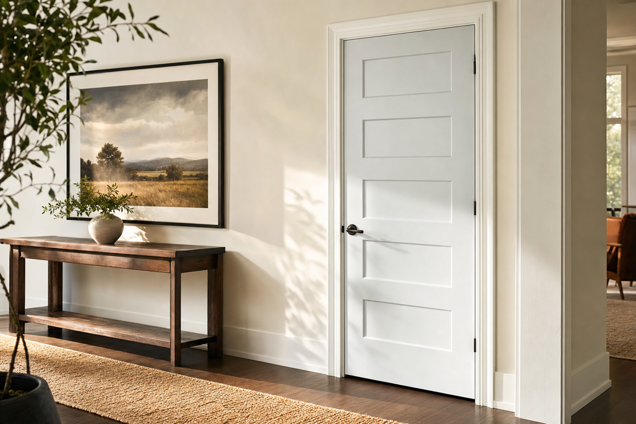 Sweet by Benjamin Moore on interior-doors