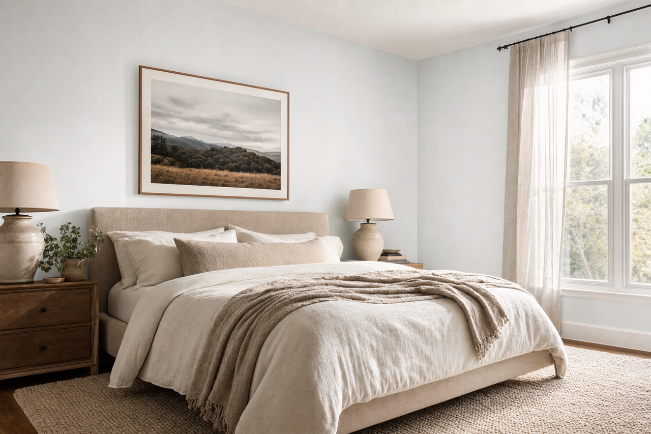 Marilyn's by Benjamin Moore on interiors