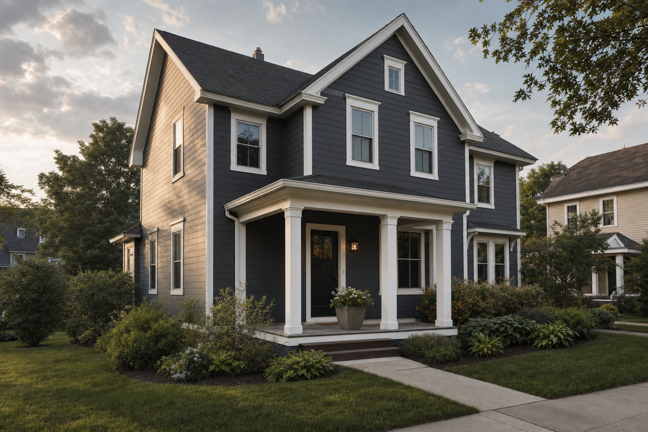 Raccoon by Benjamin Moore on exterior