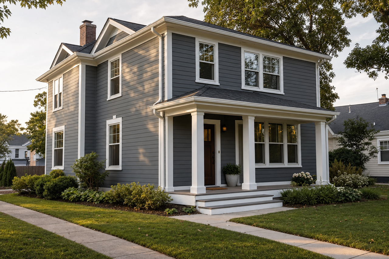 Anchor by Benjamin Moore on exterior