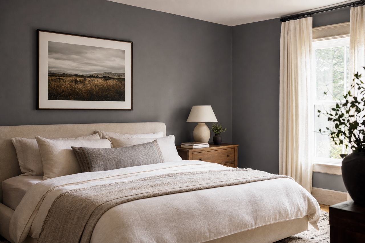 Anchor by Benjamin Moore on interiors
