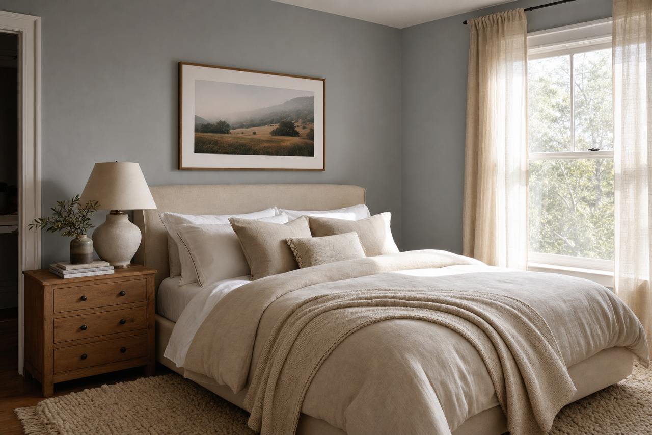 Sweatshirt by Benjamin Moore on interiors