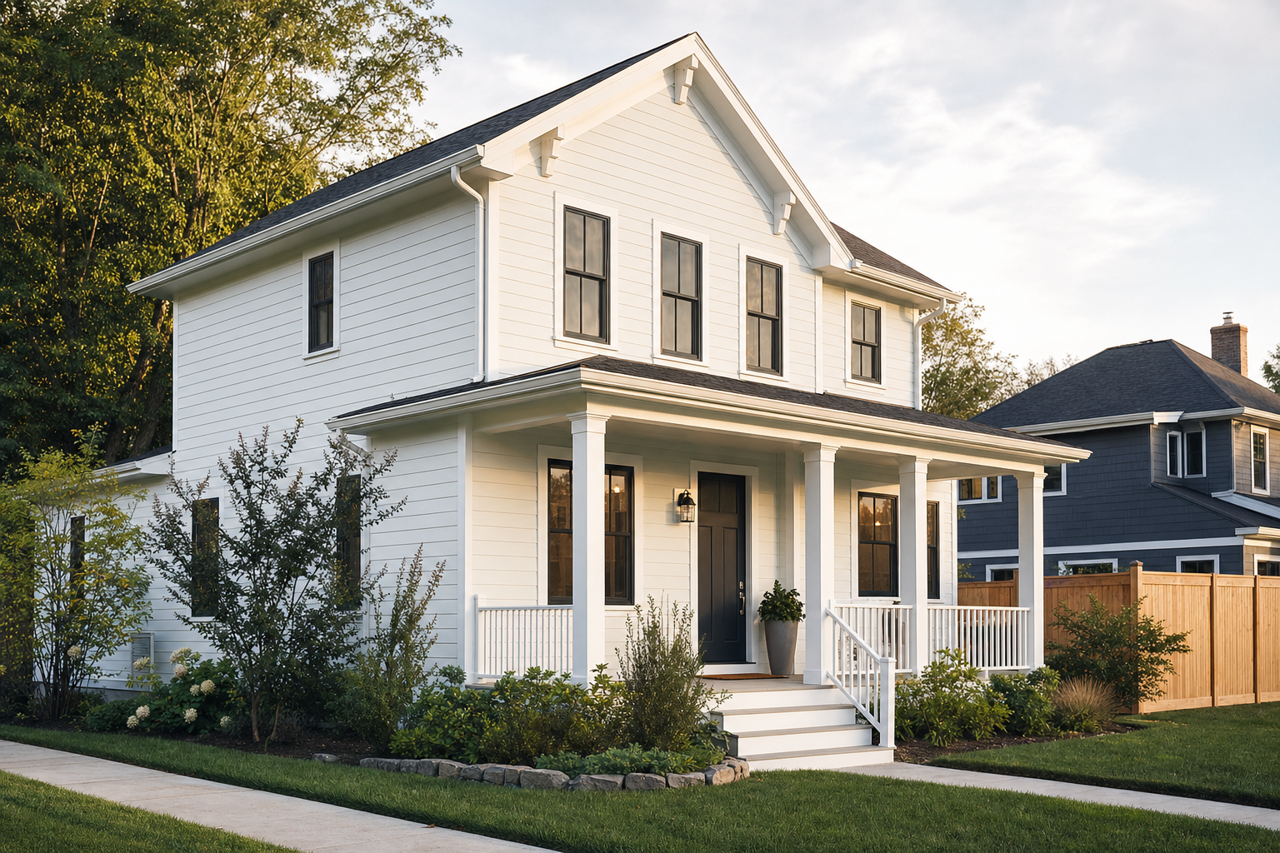 Chalk by Benjamin Moore on exterior