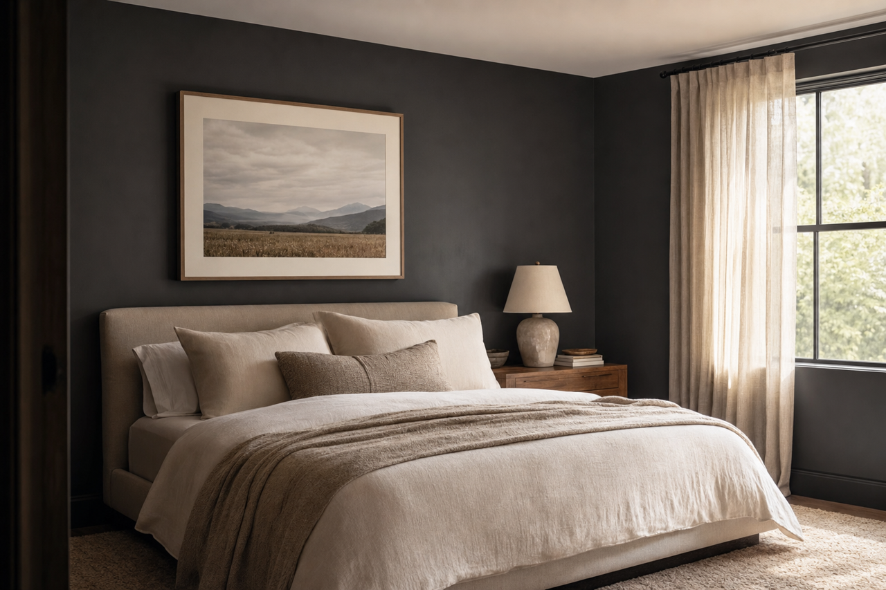 Twilight by Benjamin Moore on interiors