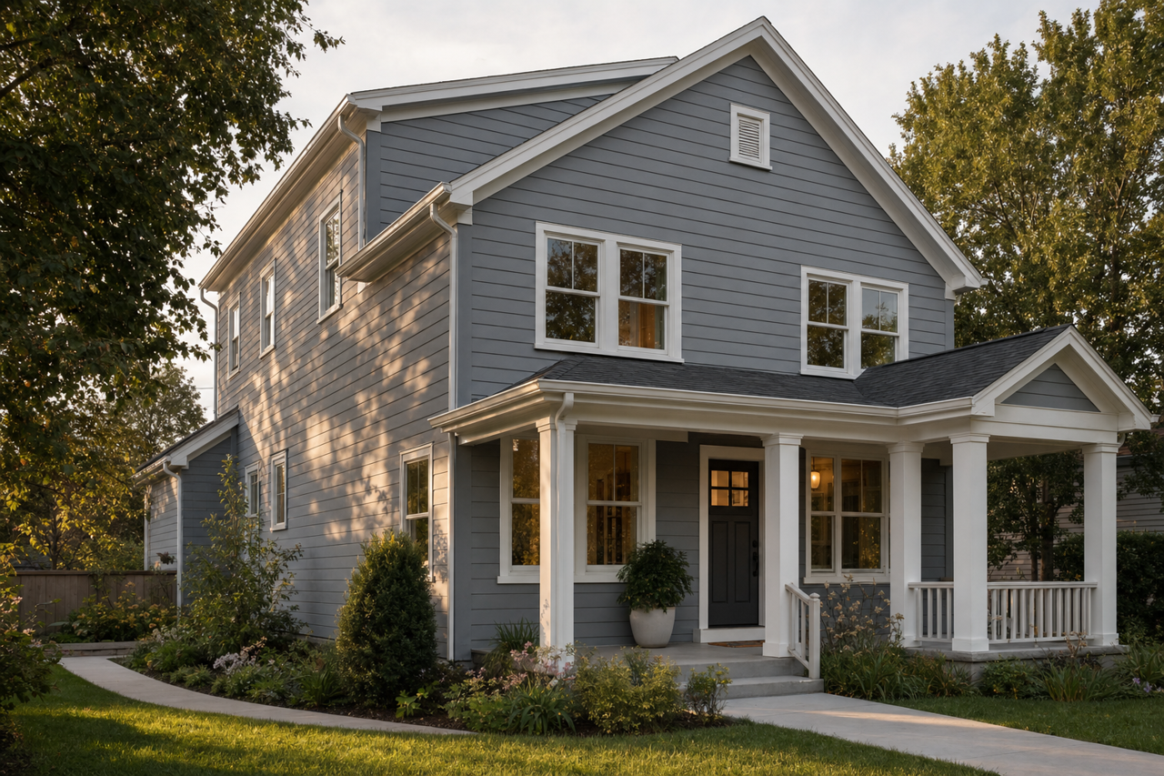 Wolf by Benjamin Moore on exterior
