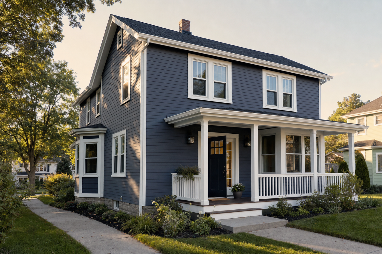 Evening by Benjamin Moore on exterior