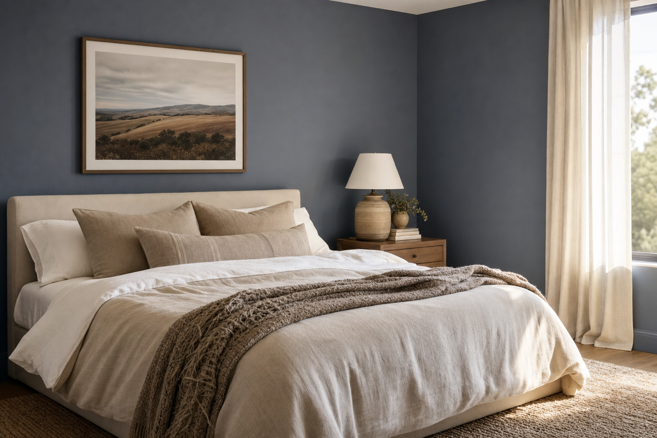 Evening by Benjamin Moore on interiors