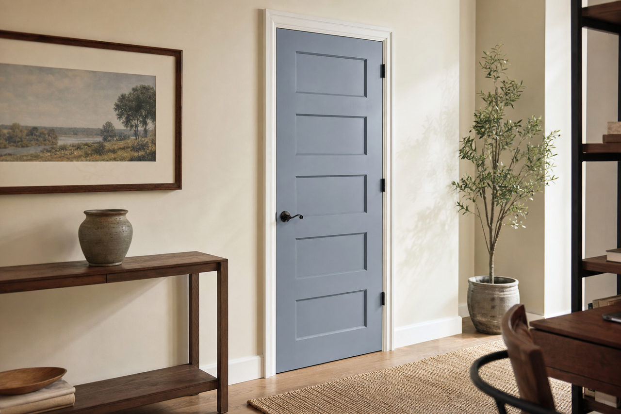 Oxford by Benjamin Moore on interior-doors