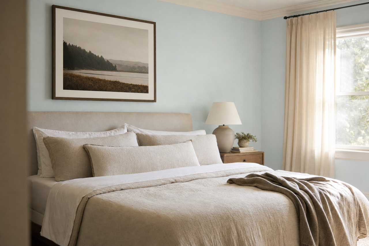 Lily by Benjamin Moore on interiors