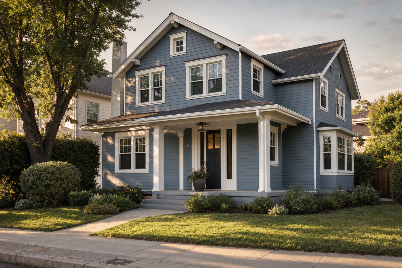 Normandy by Benjamin Moore on exterior