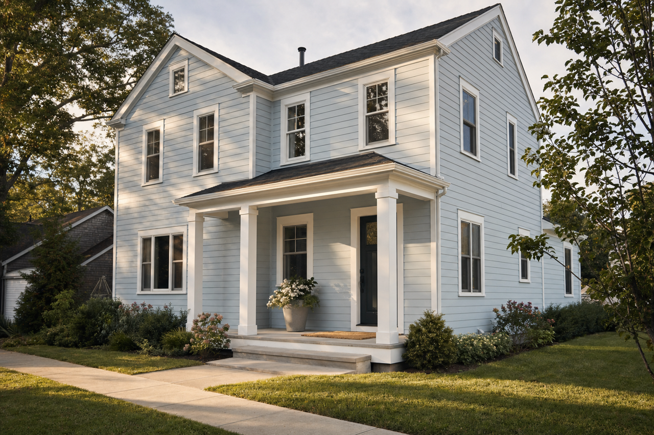 Mt. by Benjamin Moore on exterior