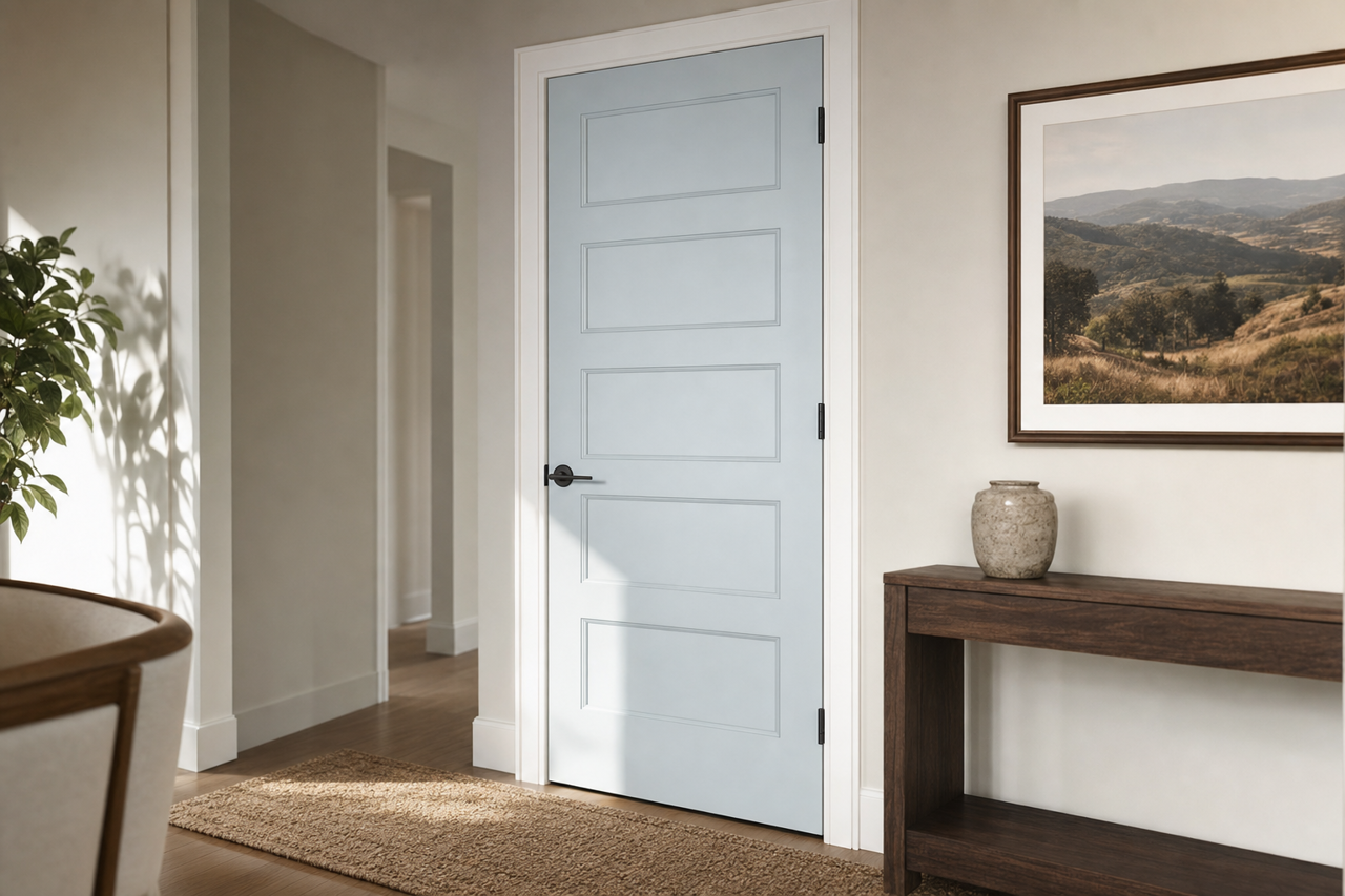 Mt. by Benjamin Moore on interior-doors