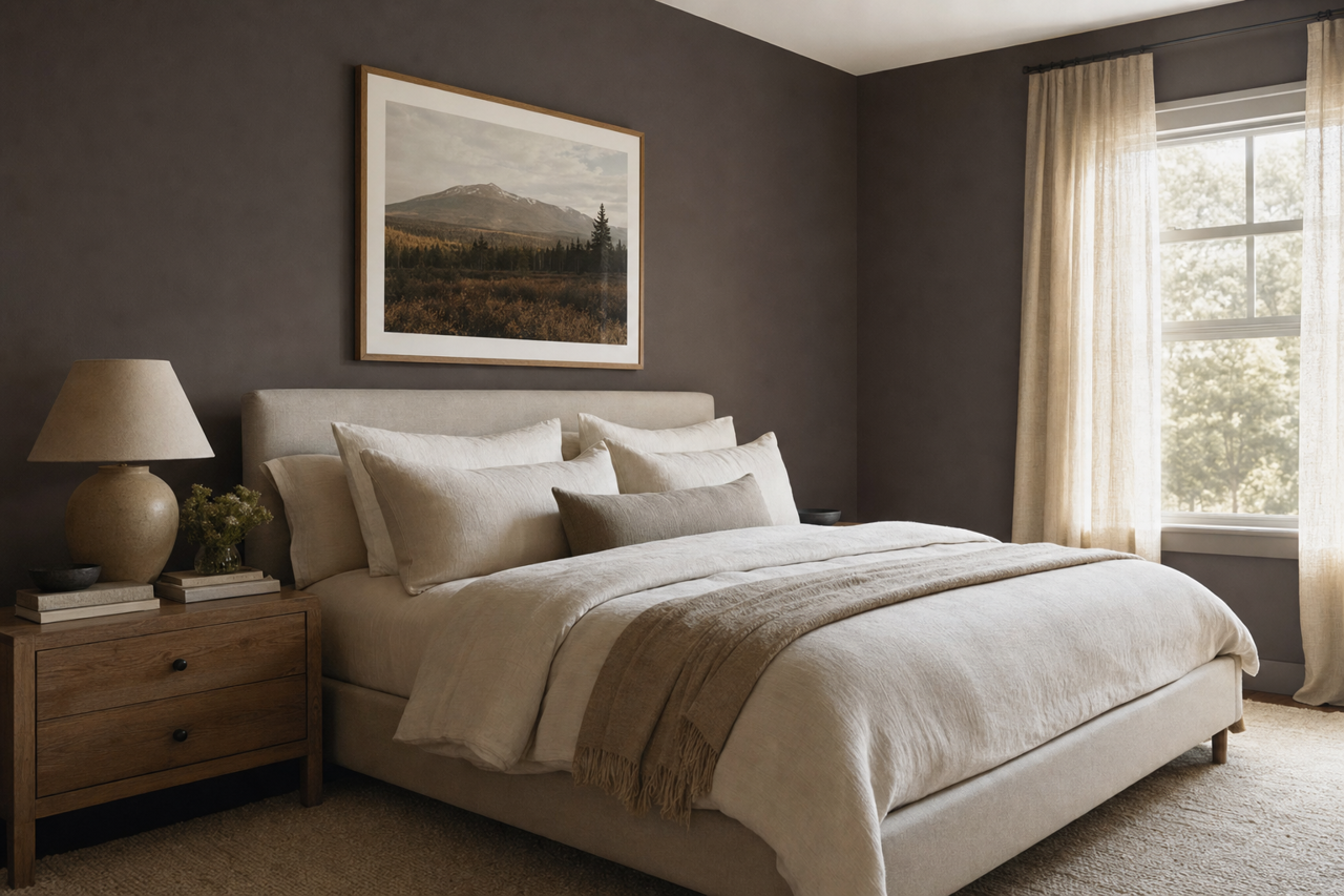 Deep by Benjamin Moore on interiors