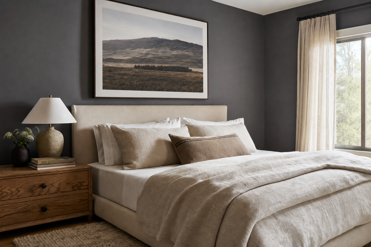 Almost by Benjamin Moore on interiors