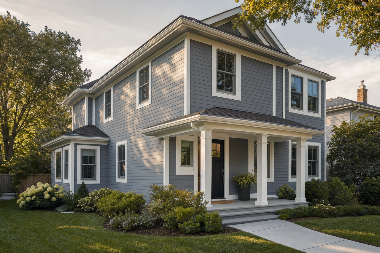 Eclipse by Benjamin Moore on exterior