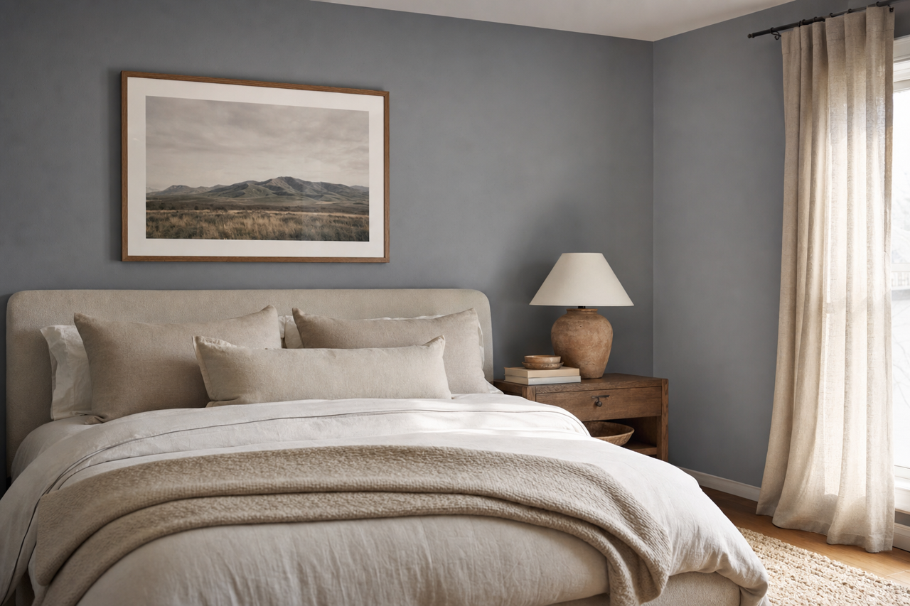 Eclipse by Benjamin Moore on interiors