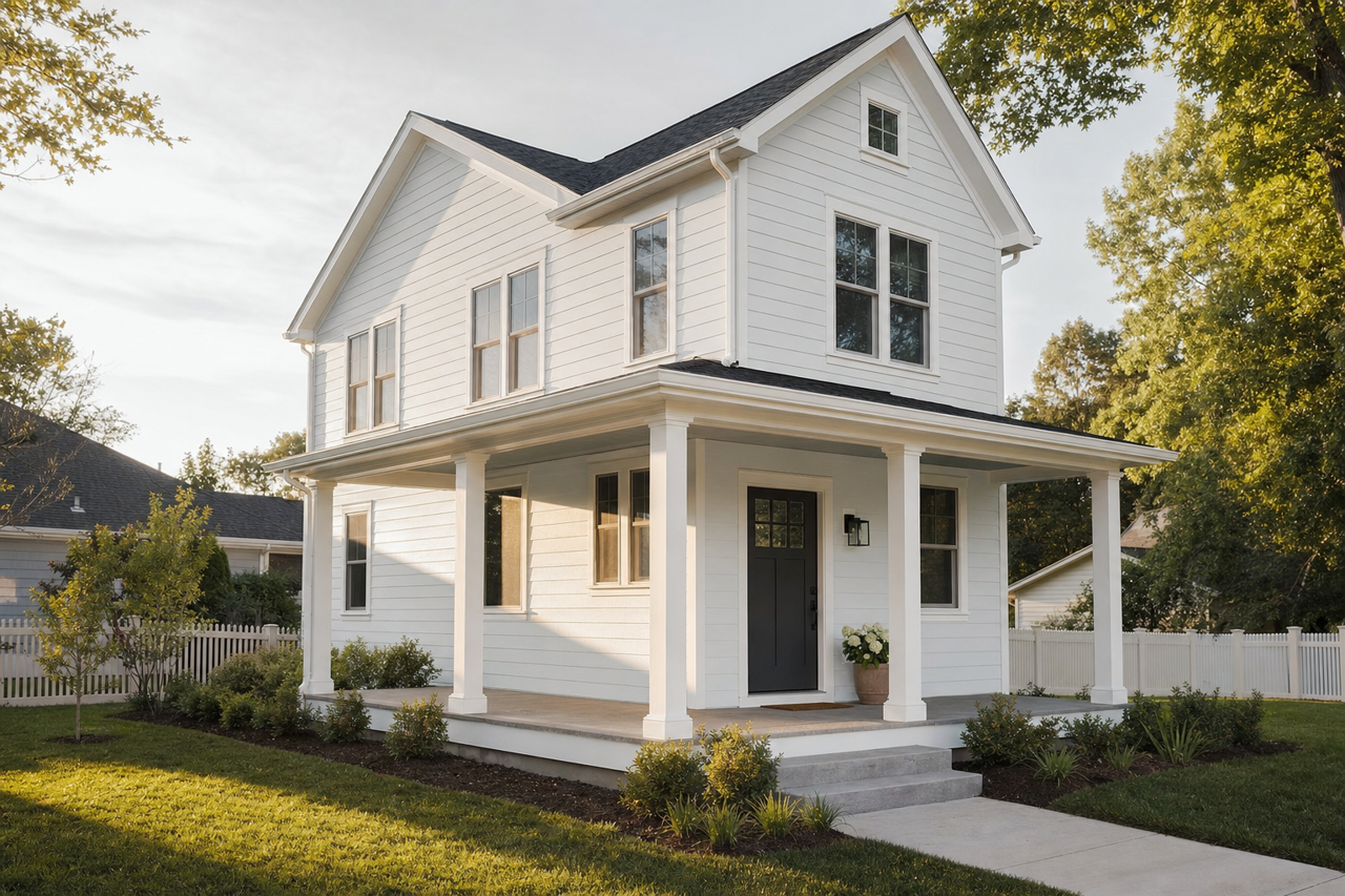 Mineral by Benjamin Moore on exterior