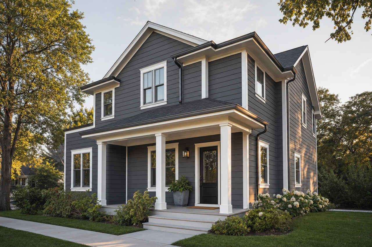 Day's by Benjamin Moore on exterior