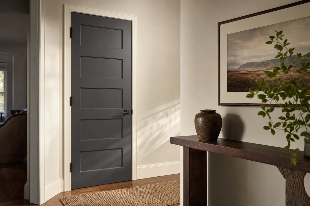 Day's by Benjamin Moore on interior-doors