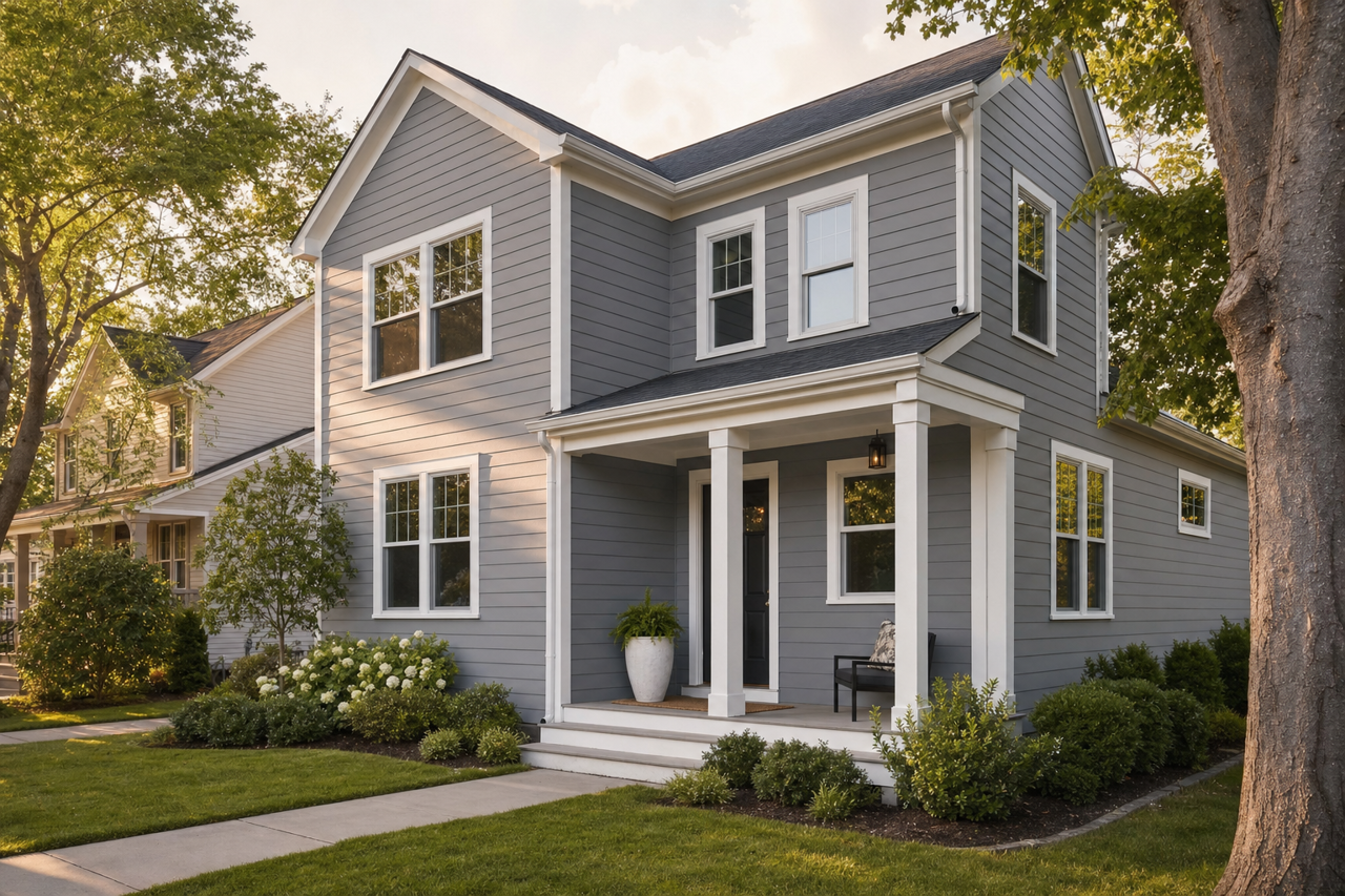 Dior by Benjamin Moore on exterior