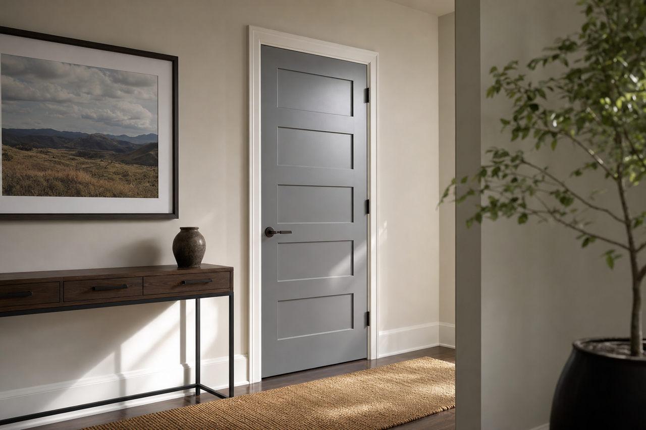 Dior by Benjamin Moore on interior-doors