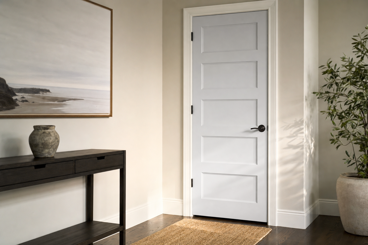 Sidewalk by Benjamin Moore on interior-doors