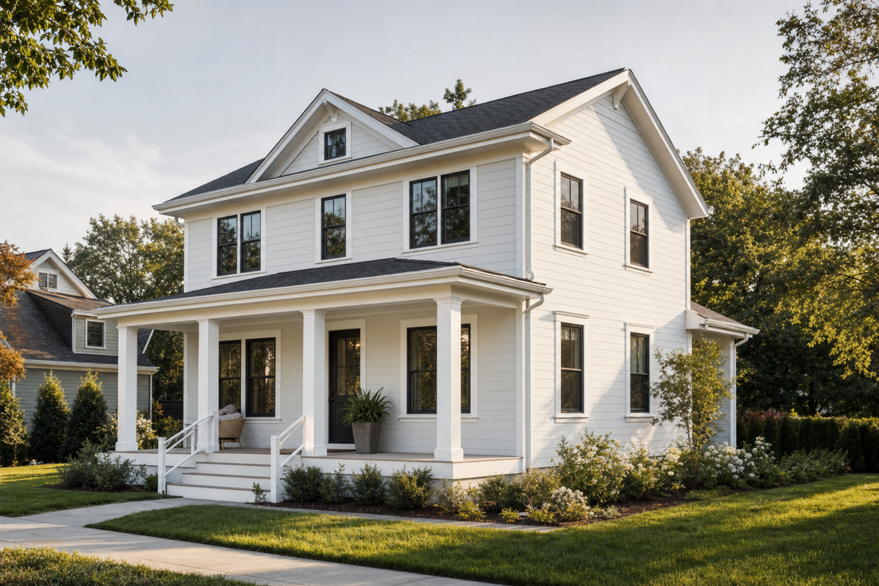 Tundra by Benjamin Moore on exterior