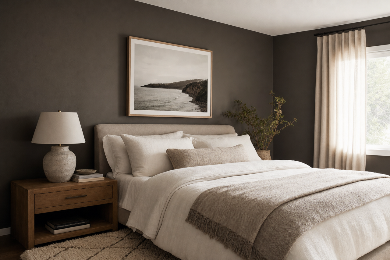 Midsummer by Benjamin Moore on interiors