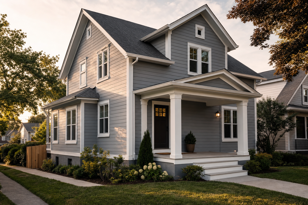 Whale by Benjamin Moore on exterior