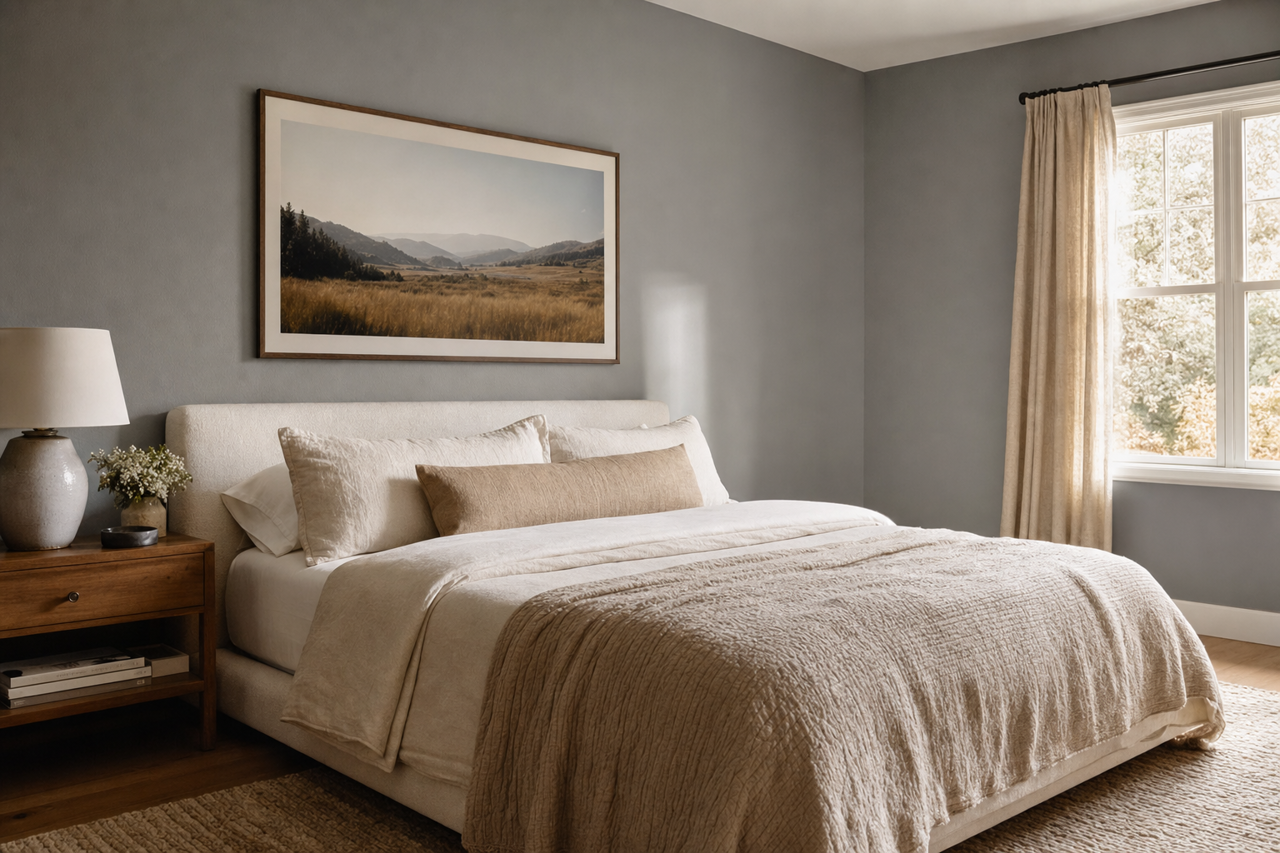 Whale by Benjamin Moore on interiors